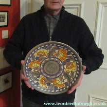 Load image into Gallery viewer, Charlotte Rhead Crown Ducal Byzantine Platter 1930s
