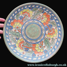 Load image into Gallery viewer, Charlotte Rhead Crown Ducal Byzantine Platter 1930s
