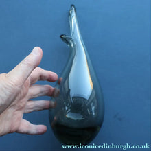 Load image into Gallery viewer, Classic Vintage 1950s DANISH Holmegaard Art Glass BEAK VASE by Per Lutken. 10 inches
