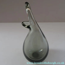 Load image into Gallery viewer, Classic Vintage 1950s DANISH Holmegaard Art Glass BEAK VASE by Per Lutken. 10 inches
