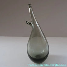 Load image into Gallery viewer, Classic Vintage 1950s DANISH Holmegaard Art Glass BEAK VASE by Per Lutken. 10 inches
