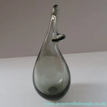 Load image into Gallery viewer, Classic Vintage 1950s DANISH Holmegaard Art Glass BEAK VASE by Per Lutken. 10 inches
