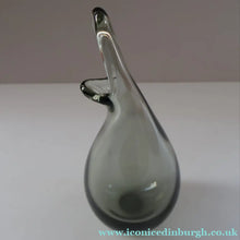 Load image into Gallery viewer, Classic Vintage 1950s DANISH Holmegaard Art Glass BEAK VASE by Per Lutken. 10 inches
