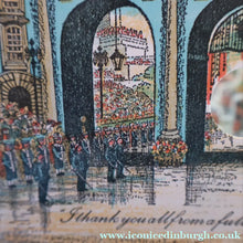 Load image into Gallery viewer, Collectable 1970s TELESCOPIC VIEW of "Her Majesty's Coronation Procession". Silver Jubilee Souvenir
