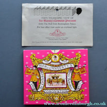 Load image into Gallery viewer, Collectable 1970s TELESCOPIC VIEW of "Her Majesty's Coronation Procession". Silver Jubilee Souvenir
