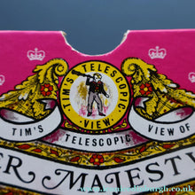 Load image into Gallery viewer, Collectable 1970s TELESCOPIC VIEW of "Her Majesty's Coronation Procession". Silver Jubilee Souvenir
