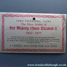 Load image into Gallery viewer, Collectable 1970s TELESCOPIC VIEW of "Her Majesty's Coronation Procession". Silver Jubilee Souvenir
