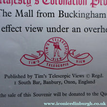 Load image into Gallery viewer, Collectable 1970s TELESCOPIC VIEW of "Her Majesty's Coronation Procession". Silver Jubilee Souvenir
