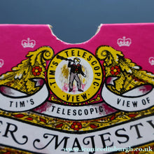 Load image into Gallery viewer, Collectable 1970s TELESCOPIC VIEW of "Her Majesty's Coronation Procession". Silver Jubilee Souvenir
