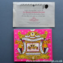 Load image into Gallery viewer, Collectable 1970s TELESCOPIC VIEW of "Her Majesty's Coronation Procession". Silver Jubilee Souvenir
