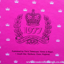 Load image into Gallery viewer, Collectable 1970s TELESCOPIC VIEW of "Her Majesty's Coronation Procession". Silver Jubilee Souvenir
