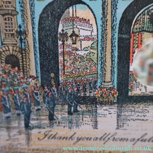Load image into Gallery viewer, Collectable 1970s TELESCOPIC VIEW of "Her Majesty's Coronation Procession". Silver Jubilee Souvenir
