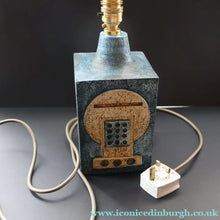 Load image into Gallery viewer, Collectable 1970s TROIKA Pottery Table Lamp by Anne Jones. REWIRED
