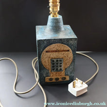 Load image into Gallery viewer, Collectable 1970s TROIKA Pottery Table Lamp by Anne Jones. REWIRED
