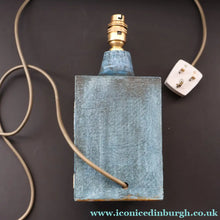 Load image into Gallery viewer, Collectable 1970s TROIKA Pottery Table Lamp by Anne Jones. REWIRED
