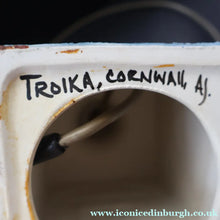 Load image into Gallery viewer, Collectable 1970s TROIKA Pottery Table Lamp by Anne Jones. REWIRED
