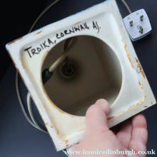 Load image into Gallery viewer, Collectable 1970s TROIKA Pottery Table Lamp by Anne Jones. REWIRED

