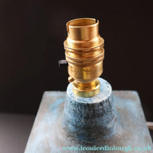 Load image into Gallery viewer, Collectable 1970s TROIKA Pottery Table Lamp by Anne Jones. REWIRED
