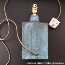 Load image into Gallery viewer, Collectable 1970s TROIKA Pottery Table Lamp by Anne Jones. REWIRED
