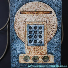 Load image into Gallery viewer, Collectable 1970s TROIKA Pottery Table Lamp by Anne Jones. REWIRED
