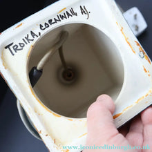 Load image into Gallery viewer, Collectable 1970s TROIKA Pottery Table Lamp by Anne Jones. REWIRED
