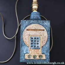 Load image into Gallery viewer, Collectable 1970s TROIKA Pottery Table Lamp by Anne Jones. REWIRED
