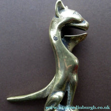 Load image into Gallery viewer, 1890s Victorian Antique Cast Iron Nutcracker Cheshire Cat

