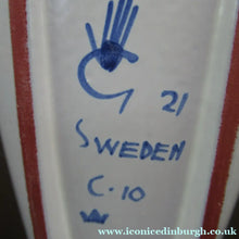 Load image into Gallery viewer, Vintage 1950s Swedish Stig Lindberg Leaf Pattern Dish
