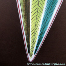 Load image into Gallery viewer, Vintage 1950s Swedish Stig Lindberg Leaf Pattern Dish
