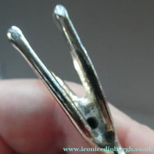 Load image into Gallery viewer, Collectable Vintage Set of SIX Silver Plate Knife Rests in the form of Running Dogs
