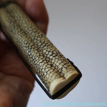Load image into Gallery viewer, Collector's Item. Antique Travelling Asian Chopstick Travelling Case or Trousse (with Shagreen Sheath)
