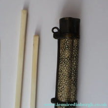 Load image into Gallery viewer, Collector's Item. Antique Travelling Asian Chopstick Travelling Case or Trousse (with Shagreen Sheath)
