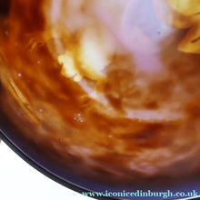Load image into Gallery viewer, Contemporary BRITISH DESIGNER GLASS. Rare Frog Bowl by Clare Louise Henshaw c 1994 - British Glass
