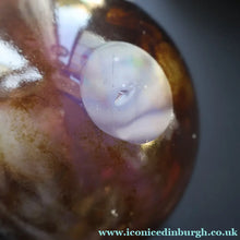 Load image into Gallery viewer, Contemporary BRITISH DESIGNER GLASS. Rare Frog Bowl by Clare Louise Henshaw c 1994 - British Glass
