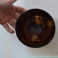 Load image into Gallery viewer, Contemporary BRITISH DESIGNER GLASS. Rare Frog Bowl by Clare Louise Henshaw c 1994 - British Glass

