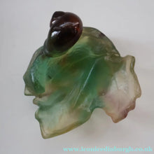 Load image into Gallery viewer, Contemporary DAUM Pate de Verre "Petit Escargot Nature" Dish. Boxed
