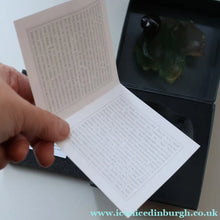 Load image into Gallery viewer, Contemporary DAUM Pate de Verre "Petit Escargot Nature" Dish. Boxed
