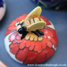 Load image into Gallery viewer, Contemporary. Decorative PAIR of Old Tupton Ware Honey Pots with Spoons
