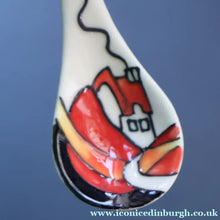 Load image into Gallery viewer, Contemporary. Decorative PAIR of Old Tupton Ware Honey Pots with Spoons
