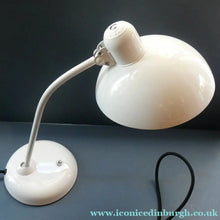 Load image into Gallery viewer, Pre-loved Contemporary Genuine FRITZ HANSEN White Enamel KAISER IDELL Desk Lamp
