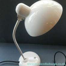 Load image into Gallery viewer, Pre-loved Contemporary Genuine FRITZ HANSEN White Enamel KAISER IDELL Desk Lamp
