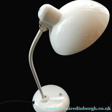 Load image into Gallery viewer, Pre-loved Contemporary Genuine FRITZ HANSEN White Enamel KAISER IDELL Desk Lamp
