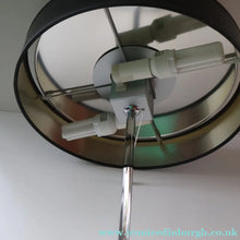 Load image into Gallery viewer, Contemporary GERMAN Design. 1980s "Hulsta" Table Lamp Black &amp; Chrome with Mirror Finishes. PAIR AVAILABLE
