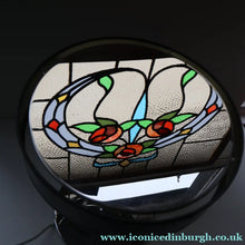 Load image into Gallery viewer, Contemporary GERMAN Design. 1980s "Hulsta" Table Lamp Black &amp; Chrome with Mirror Finishes. PAIR AVAILABLE
