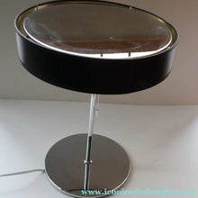 Load image into Gallery viewer, Contemporary GERMAN Design. 1980s "Hulsta" Table Lamp Black &amp; Chrome with Mirror Finishes. PAIR AVAILABLE
