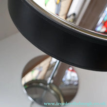 Load image into Gallery viewer, Contemporary GERMAN Design. 1980s "Hulsta" Table Lamp Black &amp; Chrome with Mirror Finishes. PAIR AVAILABLE
