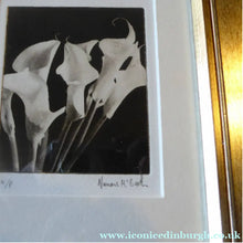 Load image into Gallery viewer, Norman McBeath Signed Photogravure Artists Proof Lilies
