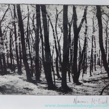 Load image into Gallery viewer, Norman McBeath Artist's Proof Photogravure. Trees in a Wood Signed
