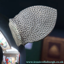Load image into Gallery viewer, Contemporary Scottish Collectables. "Dimple" Round Hip Flask &amp; Pewter Rennie Mackintosh Quaich. Both Boxed
