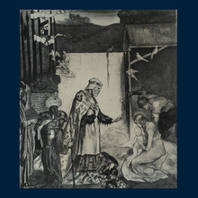 Load image into Gallery viewer, JOHN COPLEY (1875 - 1950). Original Pencil Signed Lithograph. Nativity (1914)

